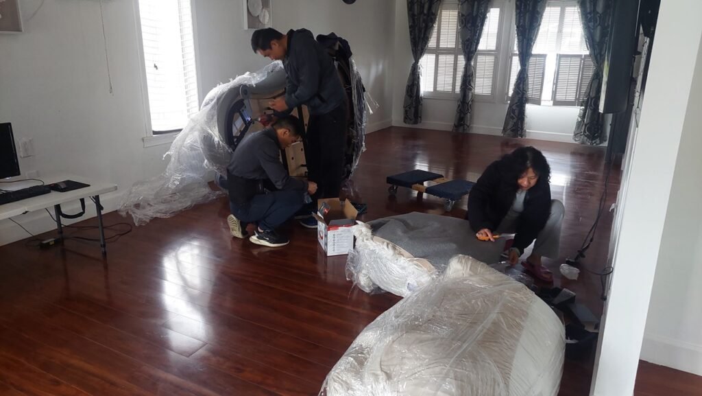 从美国西岸洛杉矶蒙特利公园市Monterey Park长途搬家到东岸纽约法拉盛Flushing：林先生的美国东西岸跨州搬家价格费用及经验分享-168 moving company