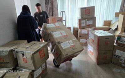 168搬家公司协助客户Ivy 从美国芝加哥搬屋到东岸波士顿，带爱犬及大件物品跨州长途搬运的真实经验及价格计算分享，在美国想要搬运服务吗？易碎物品艺术品大件行李搬运？华人都推荐靠谱的168 Moving搬家公司